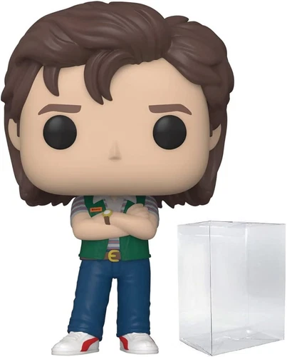 POP [Stranger Things - Steve Harrington [Season 4] Video Store Outfit  Vinyl Fig