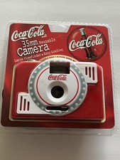 Coca Cola Reusable 35 MM Camera Large View Finder Easy Loading Collectible