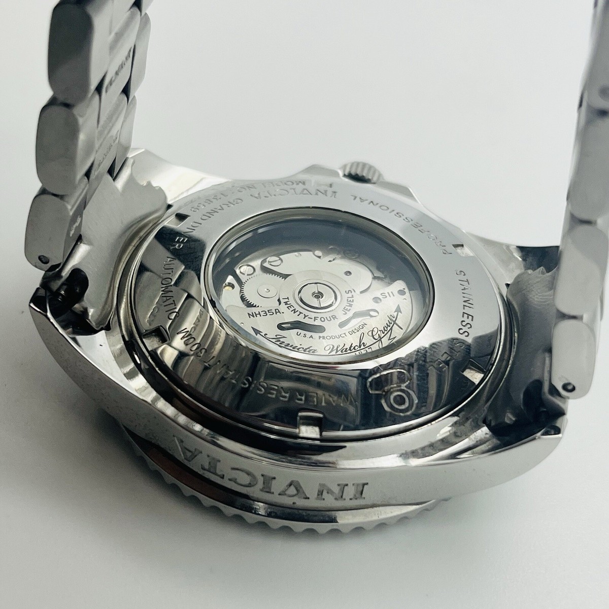 Invicta Pro Diver Men's Automatic Blue Dial 30ATM St Steel Invicta Pro Diver Men's Automatic Blue Dial 30ATM St Steel