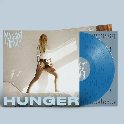 Maggot Heart "Hunger" LP brand new sealed first pressing transparent blue vinyl