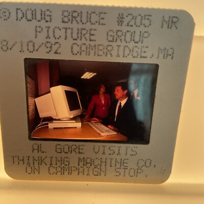 Al Gore photo negative inventing the Internet