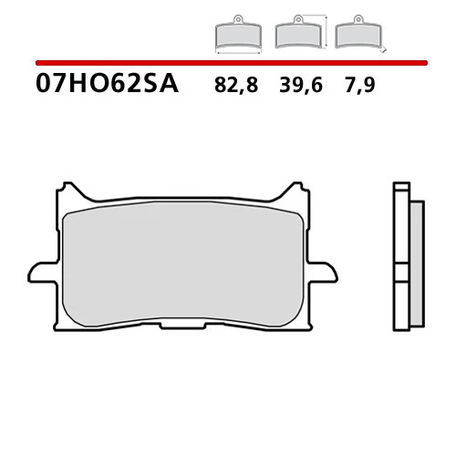 Pastiglie HONDA NSS Forza 750 2021 2022 2023 / NSS750 Kit Anteriori BREMBO - Immagine 2 di 4