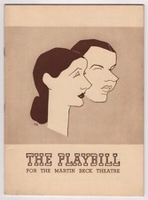 Alfred Lunt "THE PIRATE" Lynn Fontanne / Estelle Winwood 1943 Broadway Playbill