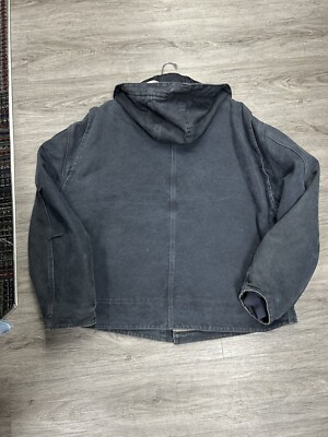 Carhartt Jacket Mens XXL J164 PTL Reg 2007Dearborn Gray Workwear