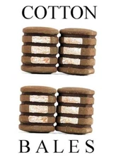 COTTON COTTON COTTON Bales in HO Scale Pre Painted for you 4 Pack