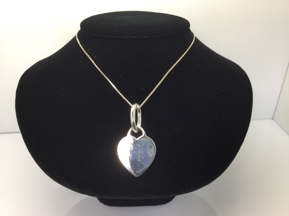 VIKING SILVER SOLID .925 STERLING SILVER HEART PE… - image 3