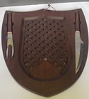 YAX Carving Station Cutting Board, Knife & Fork Japan Renaissance Hanging Shield — photo 3