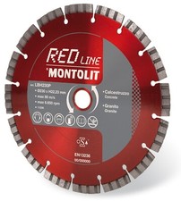 DISCO DIAMANTATO LASERMONT MONTOLIT LBH PER CALCESTRUZZO GRANITO PORFIDO PIETRE
