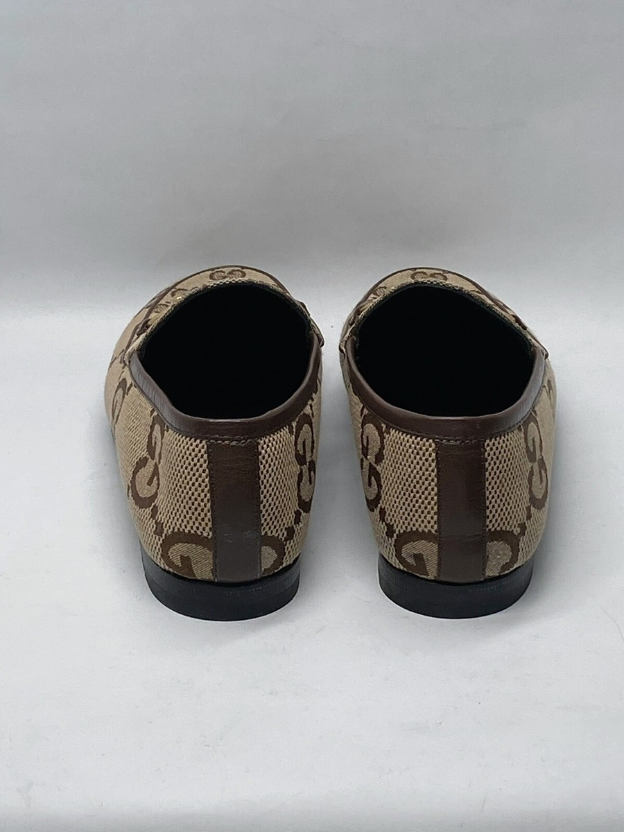 Gucci Jordaan Supreme Canvas Horsebit Loafer size 36.5 | eBay display picture 1