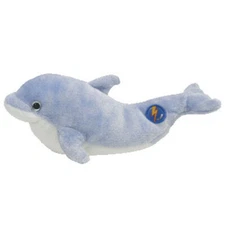 TY Beanie Baby 2.0 - CLIPPER the Dolphin (8 inch) - MWMTs Stuffed Animal Toy