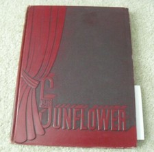 RARE 1948 Topeka High School Yearbook Kansas Dean Smith SIGNED Message