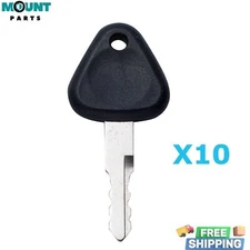 10 Volvo 777 Heavy Equipment Ignition Keys For Volvo Clark Samsung Excavator Key