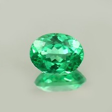AAA 9x7 MM Natural Flawless Ceylon Green Sapphire Oval Loose Gemstone Cut