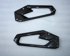 PLATINES KAWASAKI Z800 Z800E 100% CARBONE BRILLANT