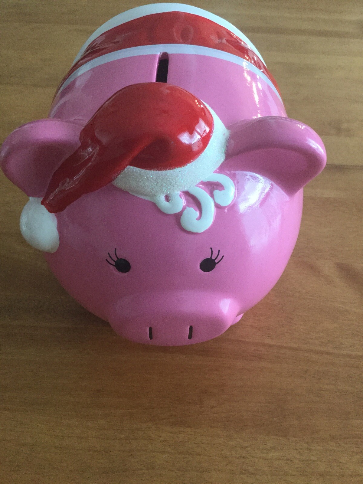Red Colored Santa Claus Ceramic Piggy Bank For Sale Online Ebay
