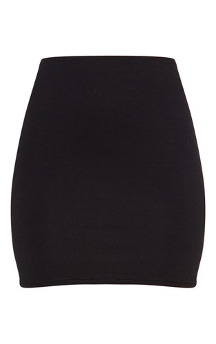 Pretty Little Thing Black Cotton Mini Skirt - Picture 5 of 5