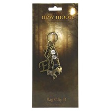 Highly Collectable The Twilight Saga New Moon Keyring Bag Clip B Edward 