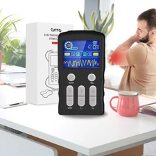 TENS Unit Muscle Stimulator Machine Pulse Massager Therapy Sciatica Pain Relief