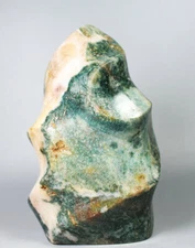 2.52lb Natural Ocean Jasper Agate Geode Quartz Crystal Stone Freeform Madagascar