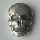 2 oz .999 Fine Silver - Human Skull Monarch Precious Metals