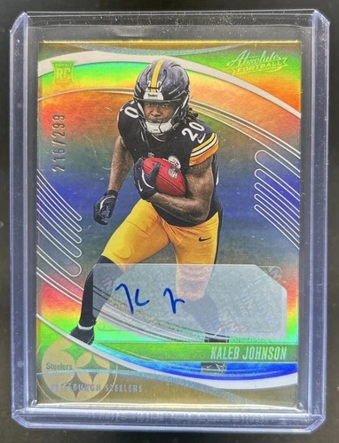 2025 Panini Absolute Kaleb Johnson Base (RAW)