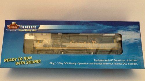 Broadway Limited escala HO ATSF Santa Fe Alco RSD15 #9821 Blueline DC Sound 5090 | Condition: New