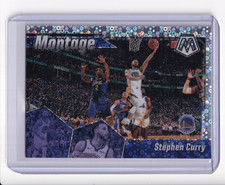 Stephen Curry 2019-20 Panini Mosaic #14 Montage Fast Break Prizm Silver!