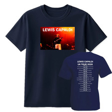 Lewis Capaldi 2026 World Tour Camiseta Unisex Concer, Camiseta Unisex