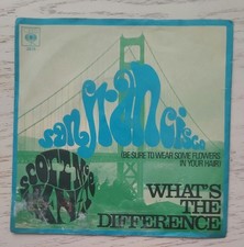 Scott McKenzie San Francisco Wear Some Flowers In Your Hair German Pressing 45
