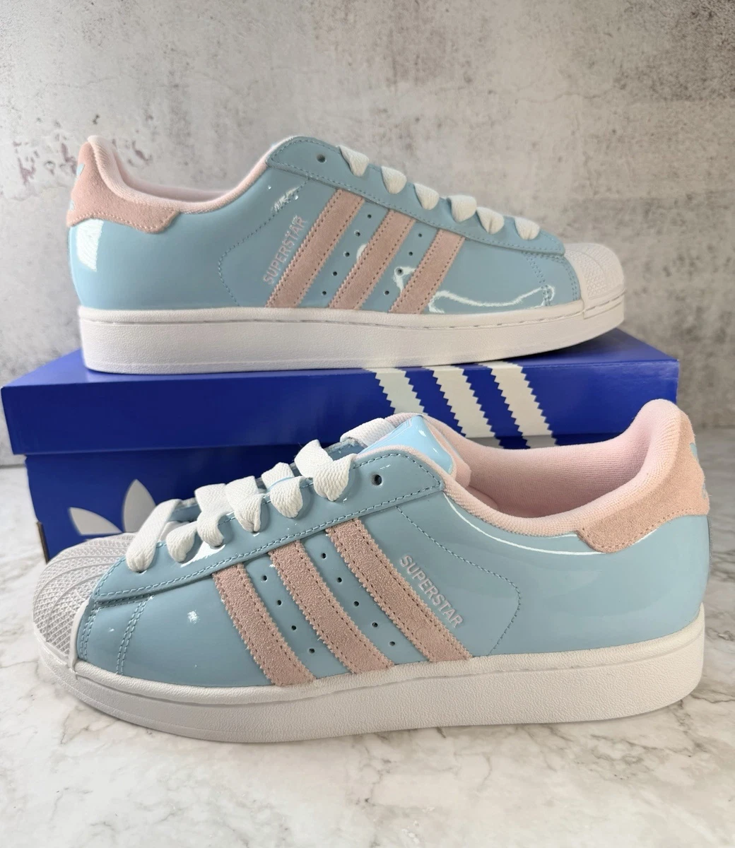 Adidas Superstar White Blue for sale | eBay
