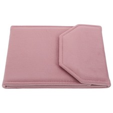 Velvet Necklace Jewelry Display Folder - Travel Necklace Organizer Jewelry