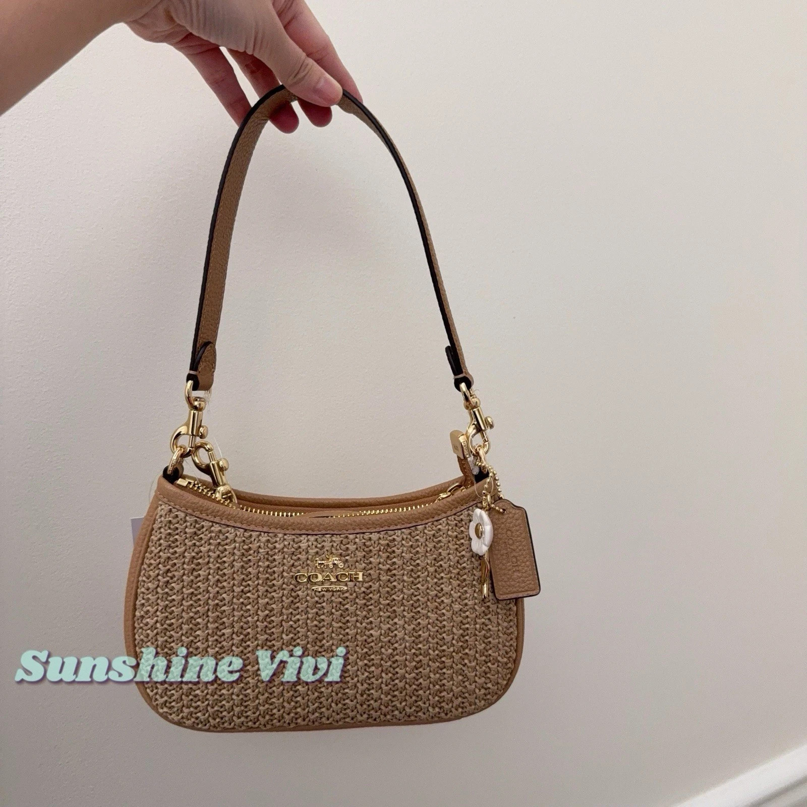 Coach Woven Mini Shoulder Bag — image 7