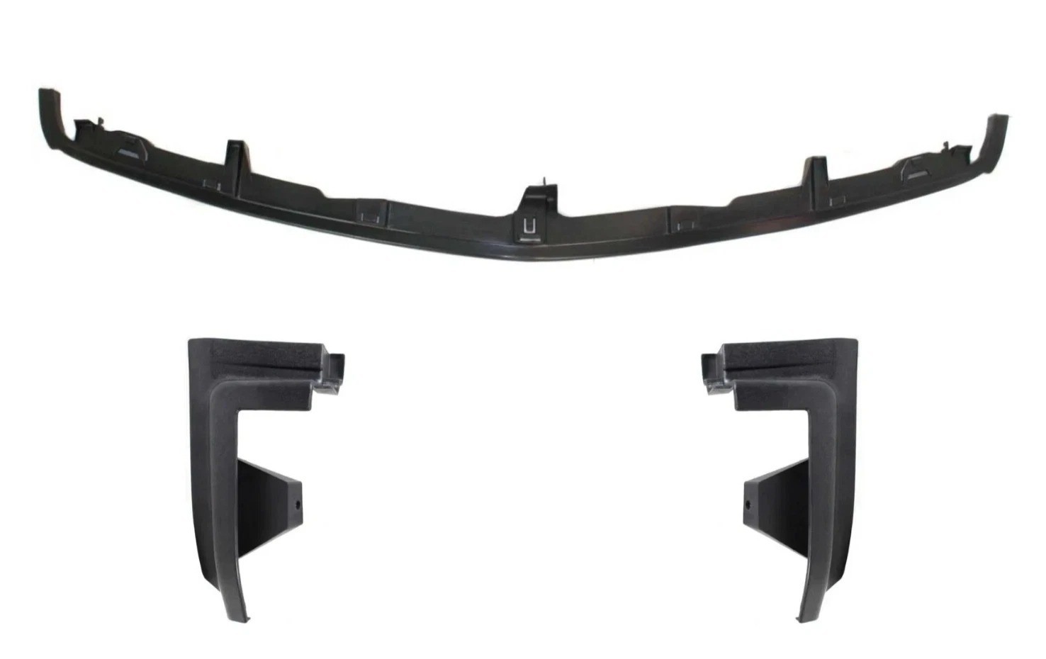 Front Bumper Filler & Filler Extension Set For 94-00 Chevy GMC C/K Series Pickup