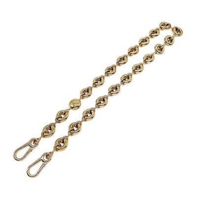 AUTHENTIC LOEWE Donut ChainShoulder strap gold metal Women