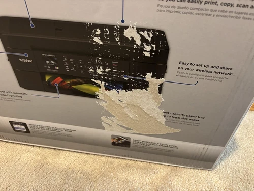 Brand New Brother Work Smart Serie MFC-J497DW Wireless Inkjet All-In-One Printer - Picture 3 of 11