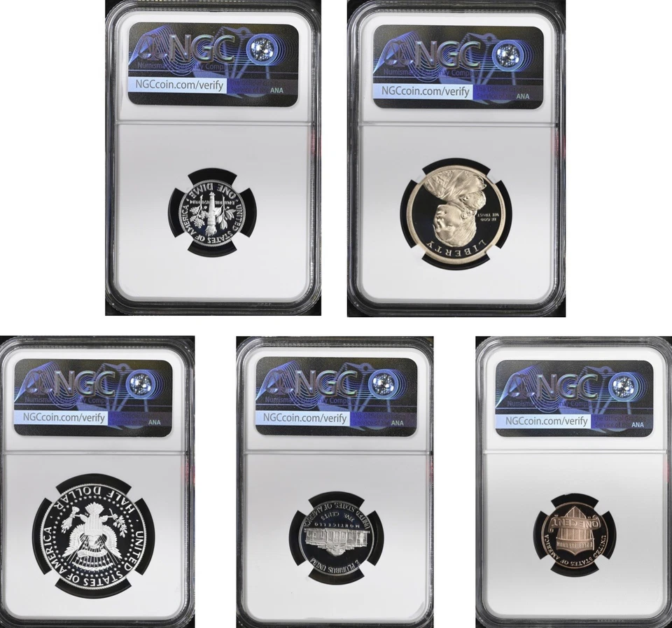 2025 S Silver Proof Complete 10 Coins Set NGC PF70 Ultra Cameo TU - Image 3 of 4