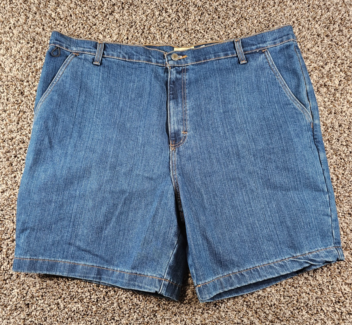 Vintage Red Head Mens Sz 44 Angler Denim Blue Jean Shorts NEW | eBay