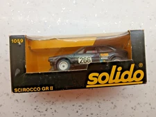 Solido 1/43 Scale (like Corgi) VW Scirroco 1059 Muller Car Boxed with decals