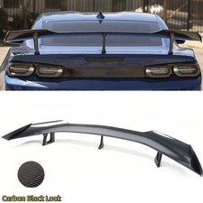 Carbon Look Rear Trunk Spoiler Wing For 2016-...