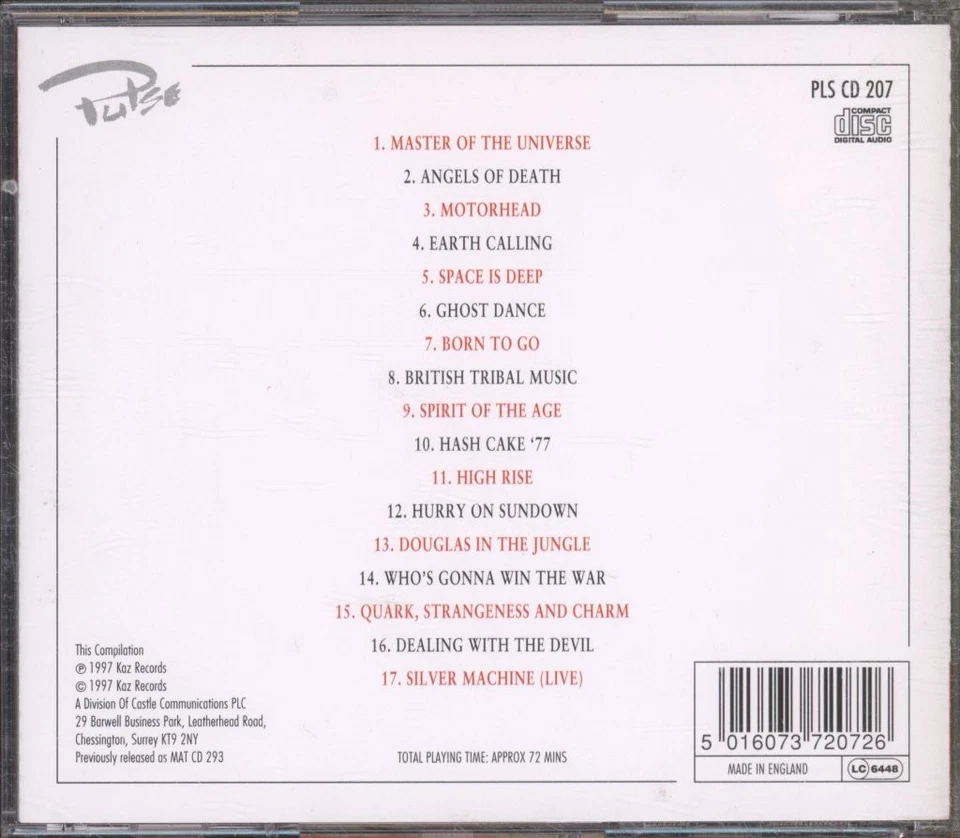 Hawkwind Meister Des Universums CD UK Pulse (3) 1997 PLSCD207 - Bild 2 von 3