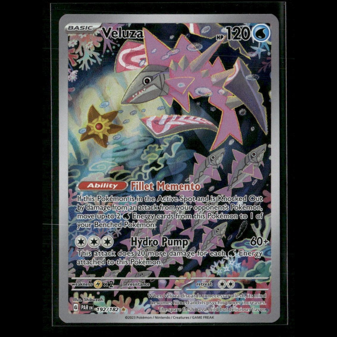 veluza pokemon card price Veluza ex Ultra Rare Journey Together 043/159, NM Pokemon Card