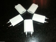 5x Power adapters / charging adapters / chargers 5V-1000mA for Samsung...