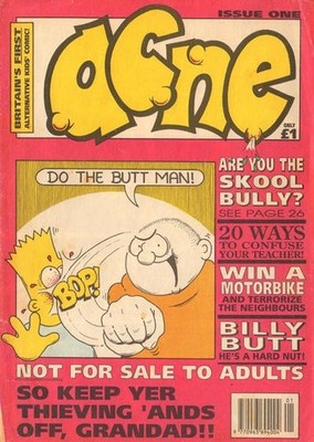 ACNE THE COMPLETE UK COMIC BOOK COLLECTION ON PC DVD ROM 1991-1993 #1-31