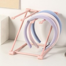 Foldable Plastic Jewelry Display Racks Ring Earring Hair Band Accessories A2