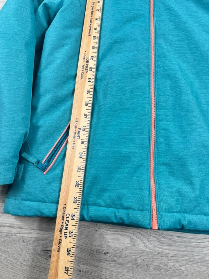 Roxy Jacket Youth XL 14 Blue Hooded Dryflight 10k American Pie Girls Snow Kids - Image 3 of 4