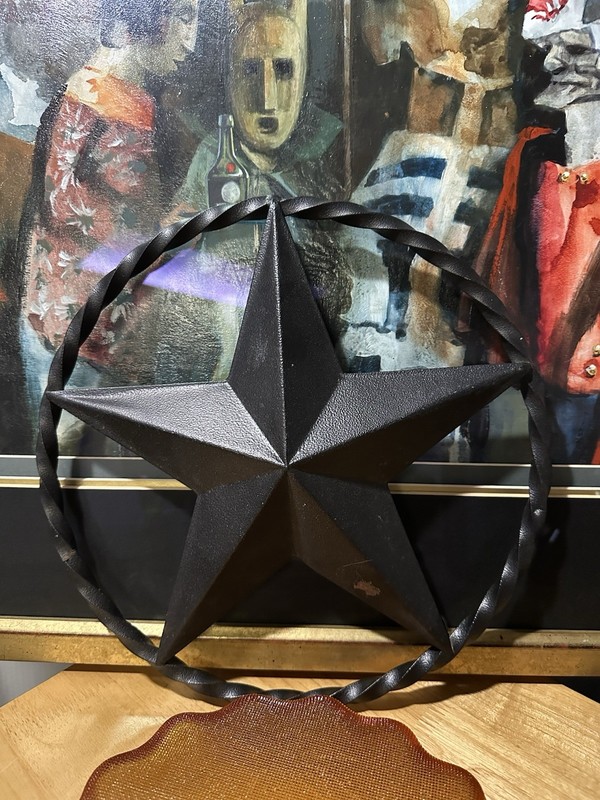 Black Metal Star 12”