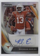 2021 Panini Prizm Draft Picks Silver Brennan Eagles #DPA-BRE Auto 1q8