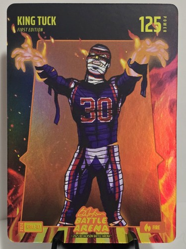2026 Bo Jackson Battle Arena King Tuck Kyle Tucker Grillin Fire BattleFoil