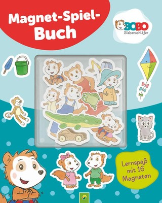 Bobo Siebenschläfer Magnet-Spielbuch für Kinder ab 3 Jahren | Buch | 12 S.