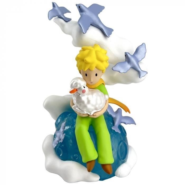 Gadget - Piccolo Principe (Il): Plastoy - Le Petit Prince Et Le Mouton Sur La Pl